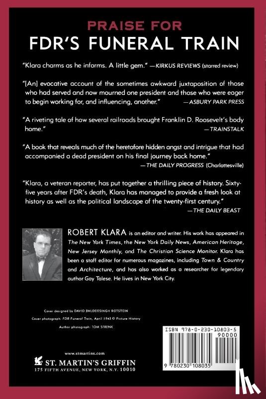 Klara, Robert - FDR's Funeral Train