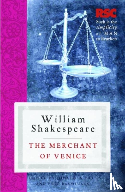 Rasmussen, Prof. Eric (USA), Bate, Jonathan (University of Oxford - The Merchant of Venice