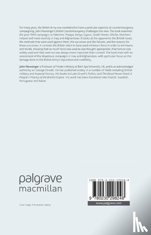 Newsinger, John - British Counterinsurgency