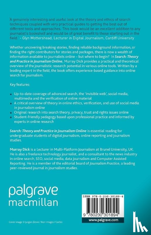 Dick, Murray (Brunel University - Search: Theory and Practice in Journalism Online