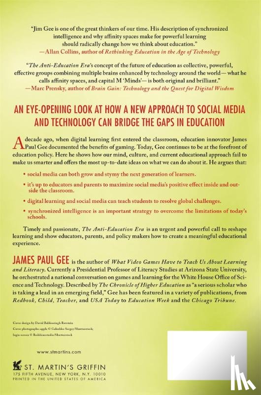 Gee, James Paul - The Anti-Education Era