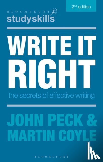 Peck, John, Coyle, Martin - Write it Right