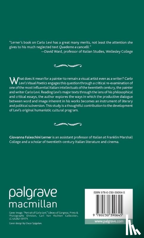 Lerner, G. - Carlo Levi's Visual Poetics