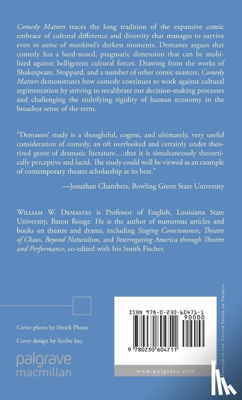 Demastes, W. - Comedy Matters