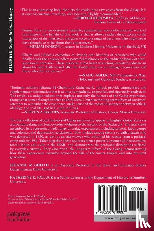 Gheith, J., Jolluck, K. - Gulag Voices