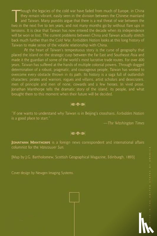 Manthorpe, Jonathan - Forbidden Nation