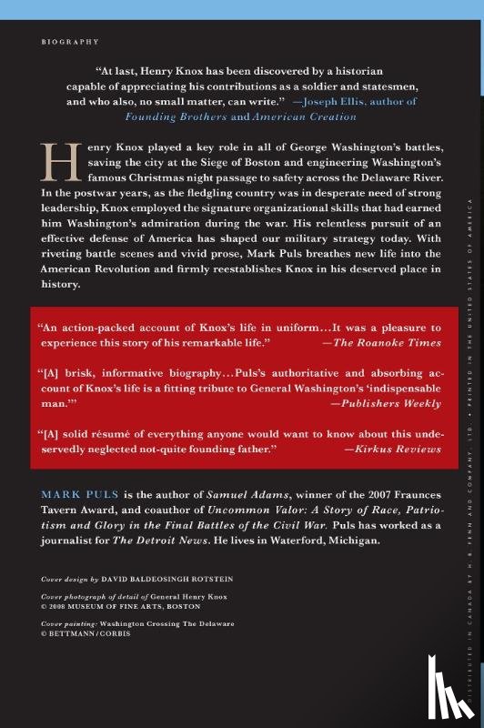 Puls, Mark - Henry Knox