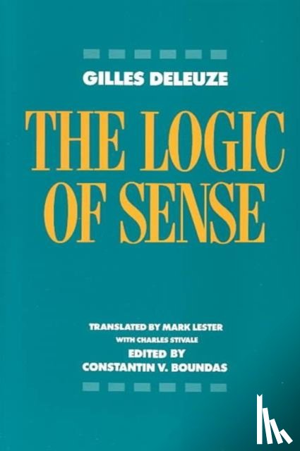 Deleuze, Gilles - The Logic of Sense