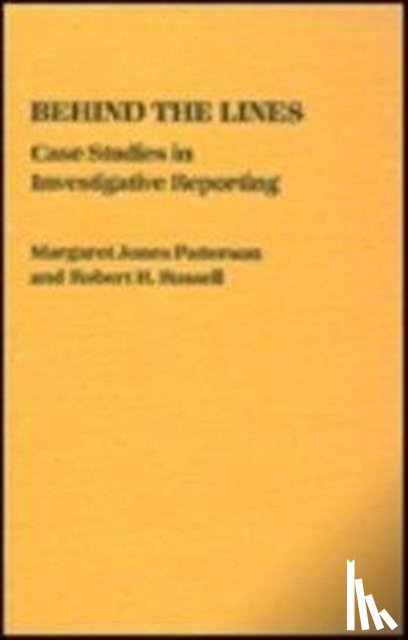 Patterson, Margaret Jones, Russell, Robert - Behind the Lines