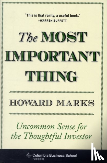 Marks, Howard (Oaktree Capital Management - The Most Important Thing
