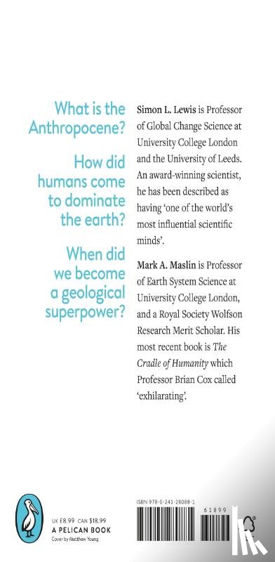 Lewis, Simon, Maslin, Mark A. - The Human Planet