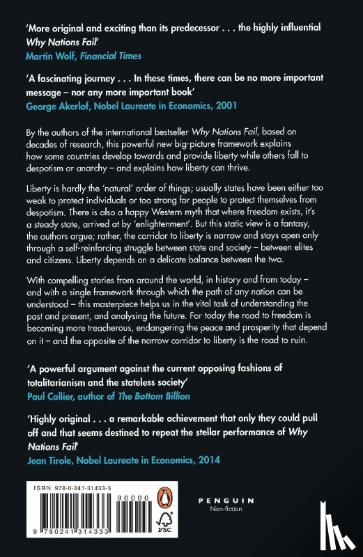 Acemoglu, Daron, Robinson, James A. - The Narrow Corridor