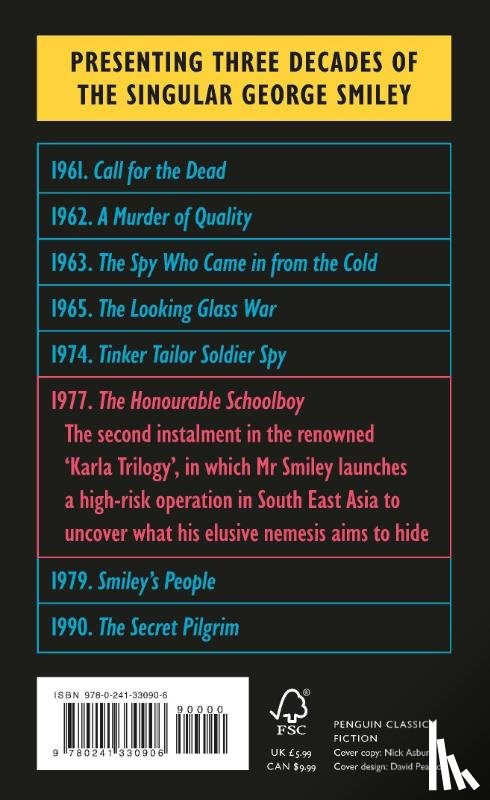 le Carre, John - The Honourable Schoolboy