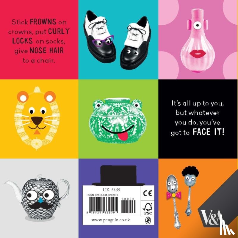 v&a - Making Faces: A Sticker Book