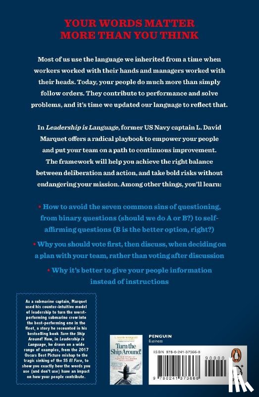 Marquet, L. David - Leadership Is Language
