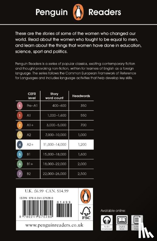  - Penguin Readers Level 4: Women Who Changed the World (ELT Graded Reader)