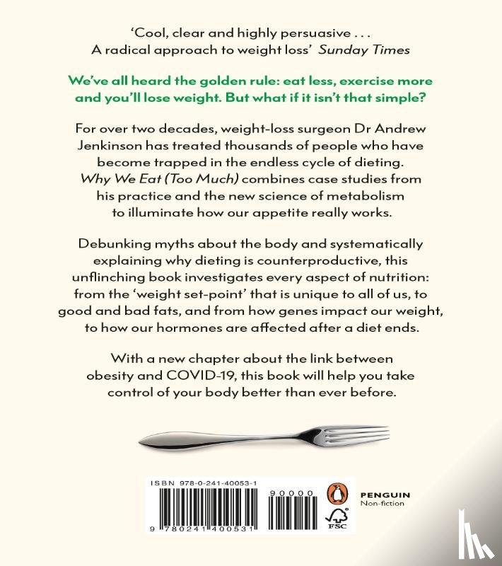 Jenkinson, Dr Andrew - Why We Eat (Too Much)