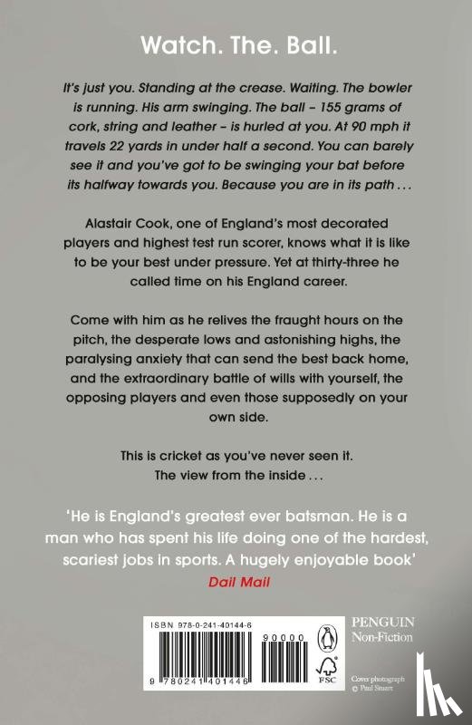 Cook, Sir Alastair - The Autobiography