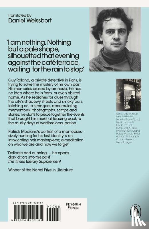 Modiano, Patrick - Missing Person