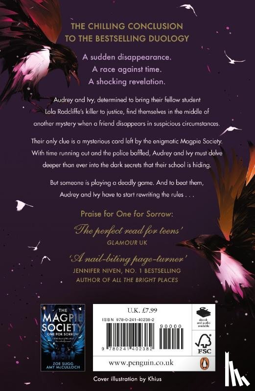Sugg, Zoe, McCulloch, Amy - The Magpie Society: Two for Joy