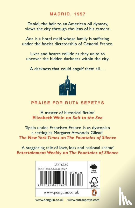 Sepetys, Ruta - The Fountains of Silence