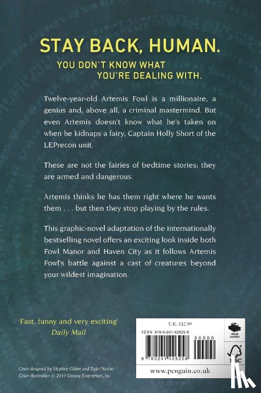 Colfer, Eoin, Moreci, Michael - Artemis Fowl: The Graphic Novel (New)