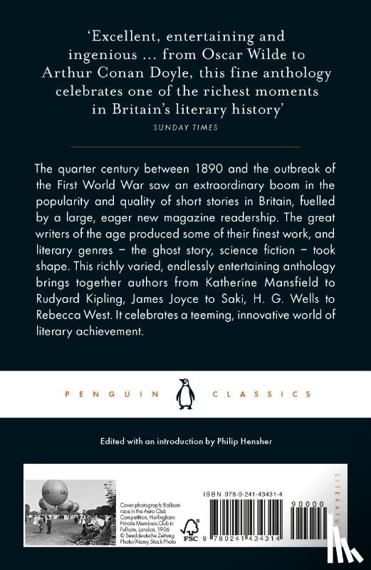  - The Golden Age of British Short Stories 1890-1914