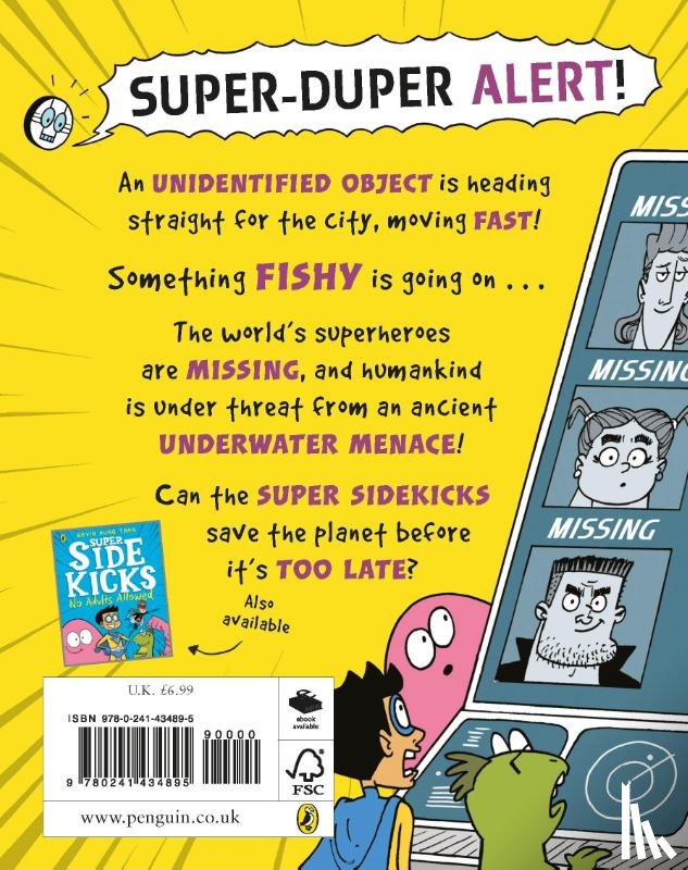 Aung Than, Gavin - The Super Sidekicks: Ocean's Revenge