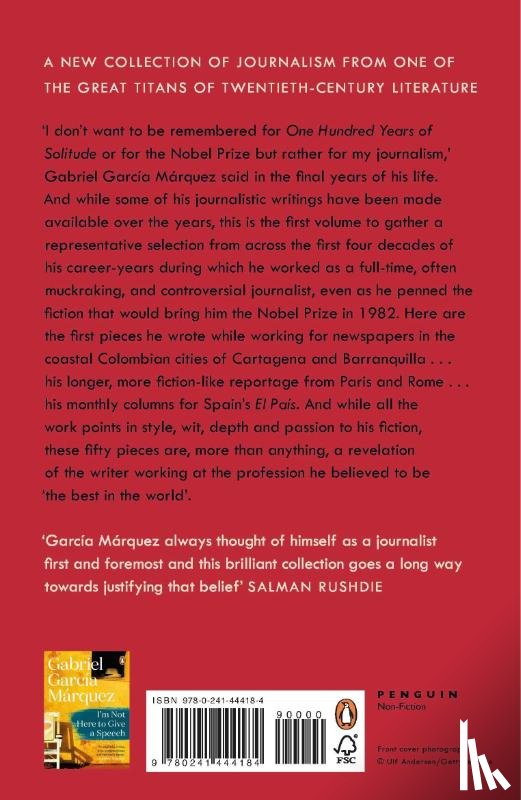 Marquez, Gabriel Garcia - The Scandal of the Century