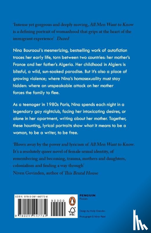 Bouraoui, Nina - All Men Want to Know