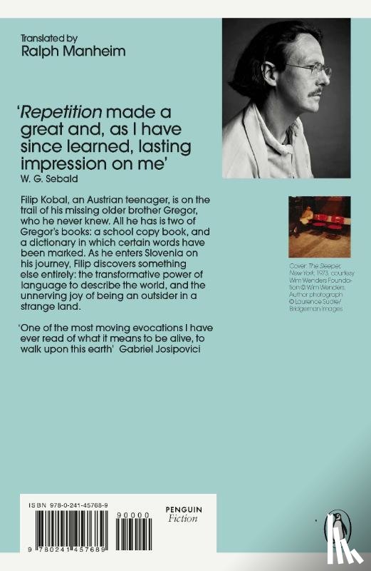 Handke, Peter - Repetition
