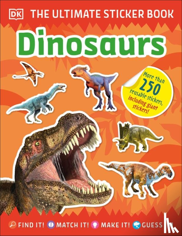 DK - Ultimate Sticker Book Dinosaurs