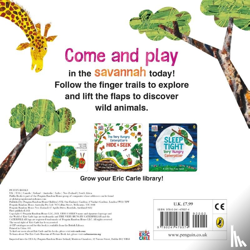 Carle, Eric - The Very Hungry Caterpillar's Wild Animal Hide-and-Seek