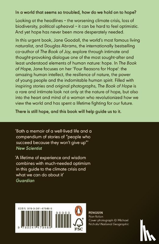 Goodall, Jane, Abrams, Douglas - The Book of Hope