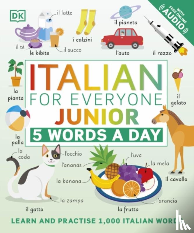 DK - Italian for Everyone Junior 5 Words a Day