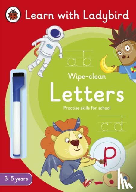 Ladybird - Letters: A Learn with Ladybird Wipe-Clean Activity Book 3-5 years