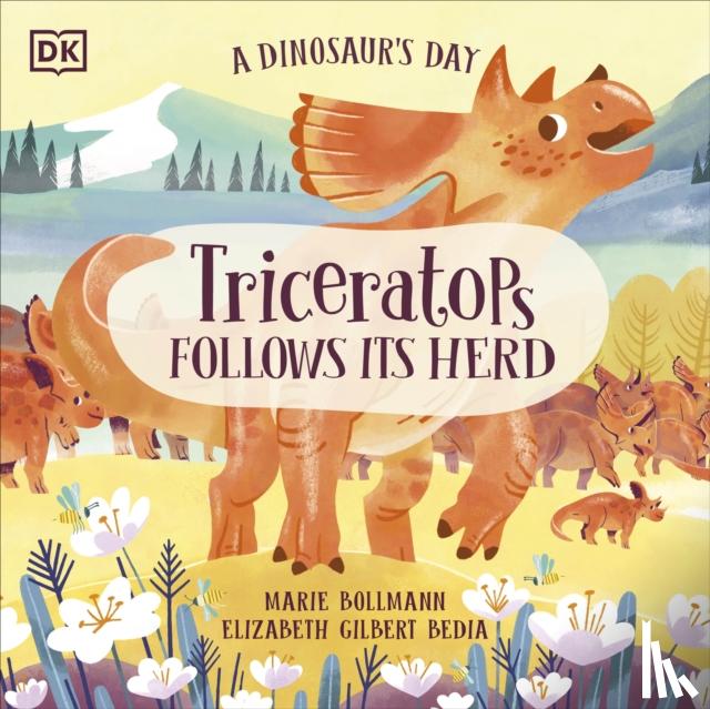 Bedia, Elizabeth Gilbert - A Dinosaur's Day: Triceratops Follows Its Herd