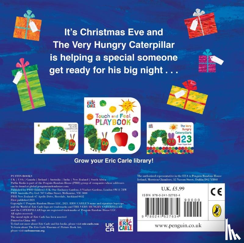 Carle, Eric - The Very Hungry Caterpillar and Father Christmas