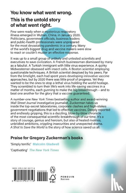 Zuckerman, Gregory - A Shot to Save the World
