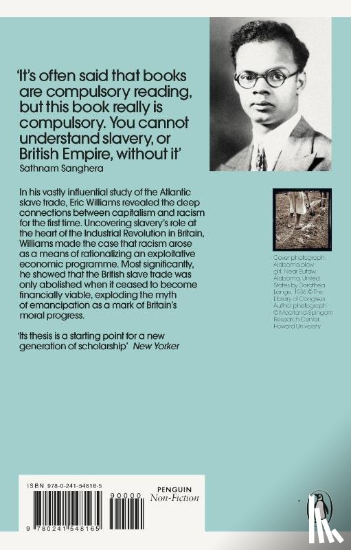 Williams, Eric - Capitalism and Slavery