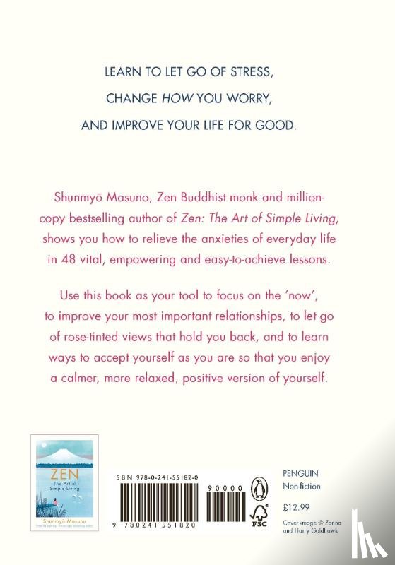 Masuno, Shunmyo - Don't Worry: 48 Lessons on Achieving Calm
