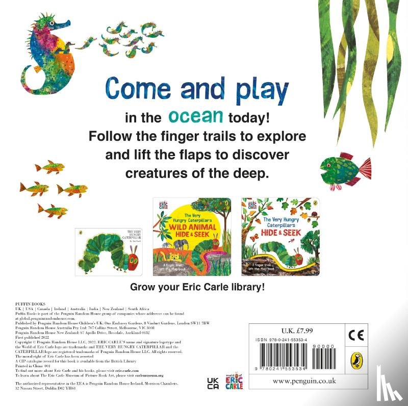 Carle, Eric - The Very Hungry Caterpillar's Ocean Hide-and-Seek