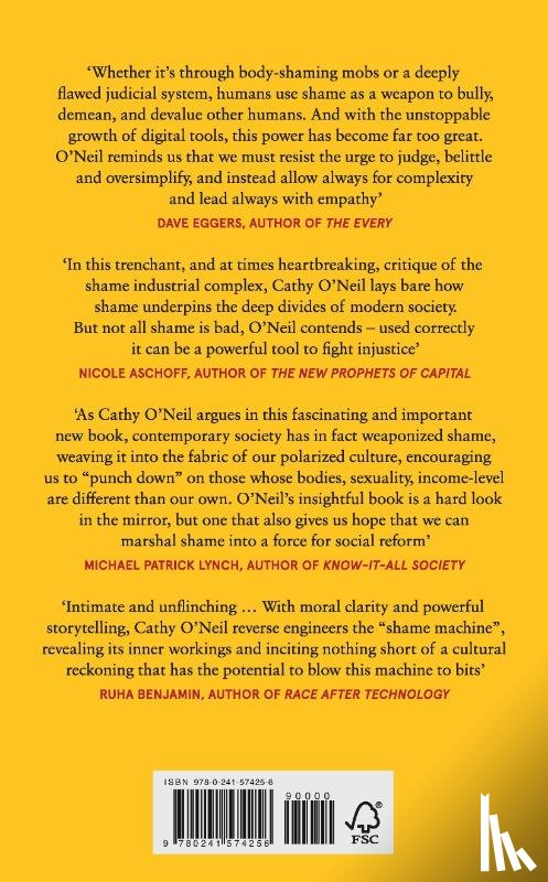 O'Neil, Cathy - The Shame Machine