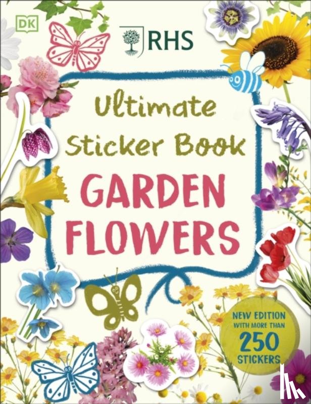 DK - RHS Ultimate Sticker Book Garden Flowers