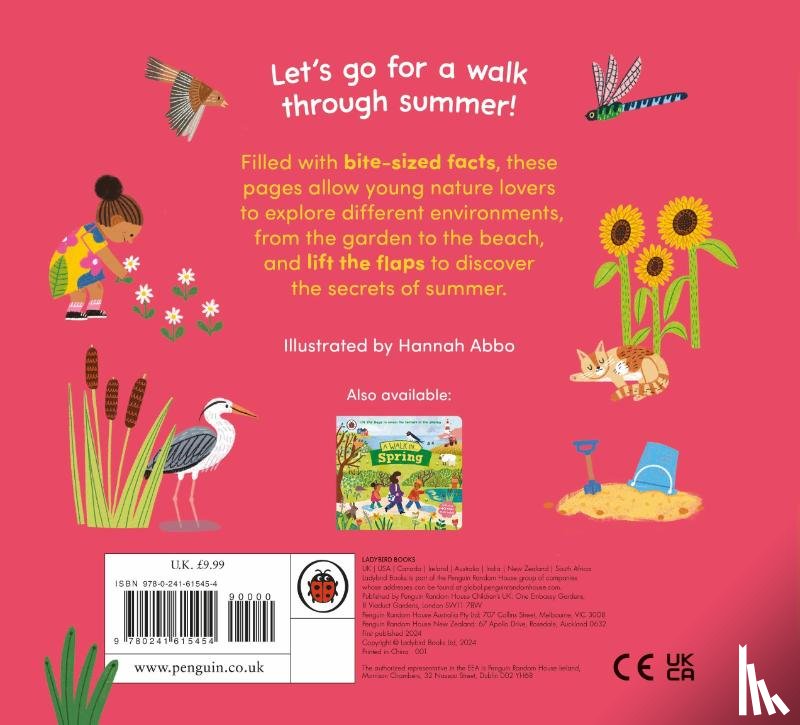 Ladybird, Cobden, Rose - A Walk in Summer