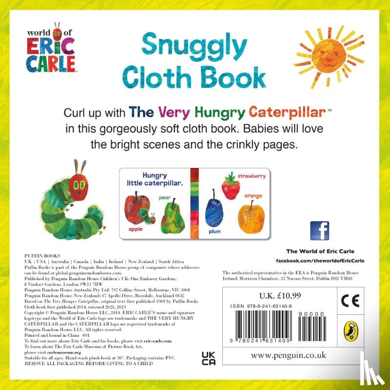 Carle, Eric - The Very Hungry Caterpillar Cloth Book