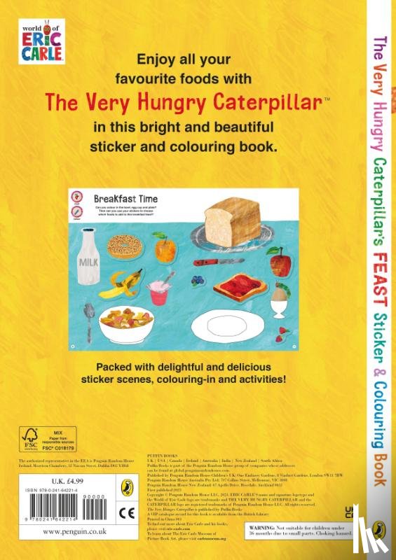 Carle, Eric - The Very Hungry Caterpillar’s Feast Sticker and Colouring Book