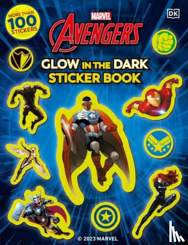 DK - Marvel Avengers Glow in the Dark Sticker Book