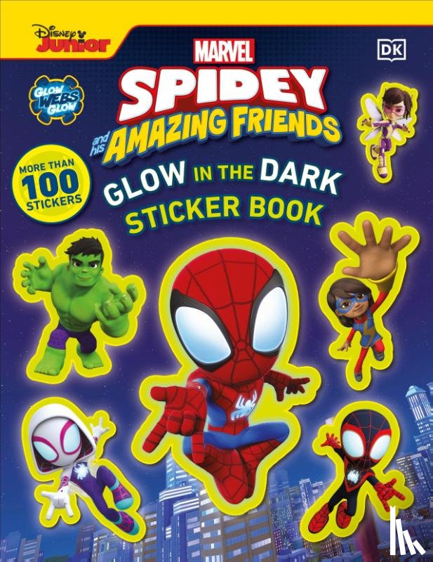 DK - Marvel Spidey and His Amazing Friends Glow in the Dark Sticker Book