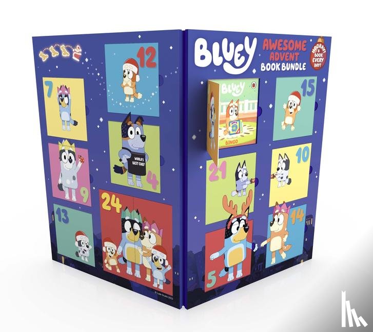 Penguin Young Readers Licenses - Penguin Young Readers Licenses: Bluey: Awesome Advent Calend